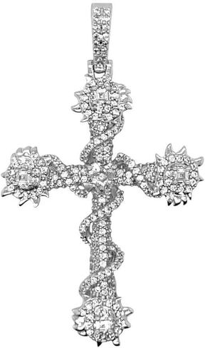 GLD Crucifix قلادة - الذهب الأبيض in Kuwait
