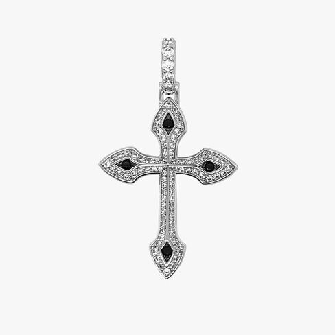 GLD Crucifix قلادة - الذهب الأبيض in Kuwait