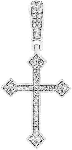 GLD Crucifix قلادة - الذهب الأبيض in Kuwait