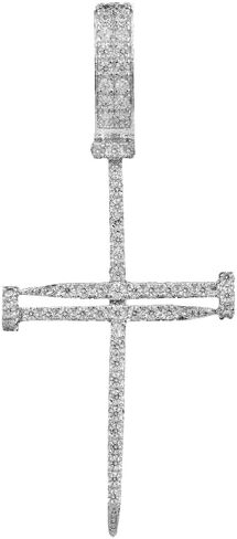 GLD Crucifix قلادة - الذهب الأبيض in Kuwait