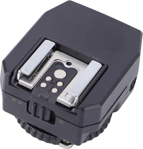 محول Yunseity Camera Flash Hot Shoe، مزامنة فلاش TTL HSS مع منفذ كمبيوتر 3.5 مم، يدعم 4 اتصالات، قاعدة ارتفاع متعددة الوظائف للتصوير الفوتوغرافي في الاستوديو في الهواء الطلق in Saudi Arabia
