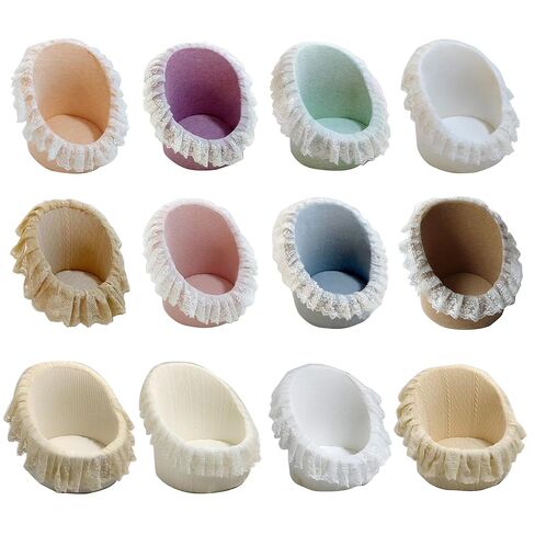 Photography Props Posing Sofa Baby Photoshoot Posing Props Furniture Photo Backdrop Accessories Photo Lace Sofa Photography Props Lace Baby Chair Photo Props Baby Shower Baby in Saudi Arabia