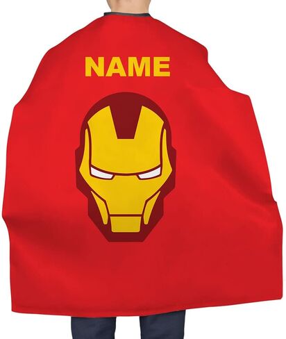 Superhero Cape Kids Dress Up Costume Add Your Name Personalized Custom Capes in Saudi Arabia