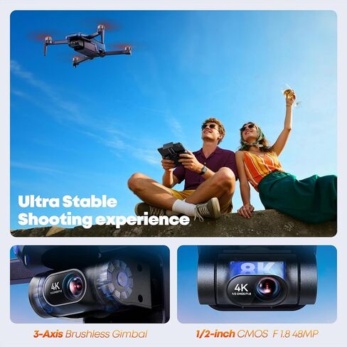 طائرات بدون طيار V11MINI 4K مع كاميرا للبالغين 4K Fly More Combo ومراوح بديلة أصلية للطائرات بدون طيار 4 قطع in Kuwait