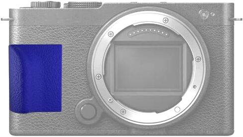 Foto&Tech Attachment Silicone Grip SG-LC for Panasonic Lumix S9 Anti-Slip Left/Right Side Handle, Ergonomic, No Residue, USA Made (Blue) in Saudi Arabia