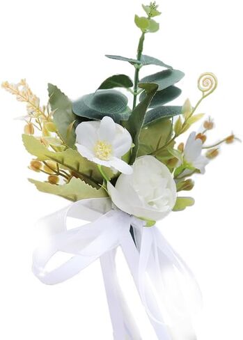 Wedding car Decorations, Wedding car Flowers, Engagement Photo Props, Simple and Romantic White in Saudi Arabia