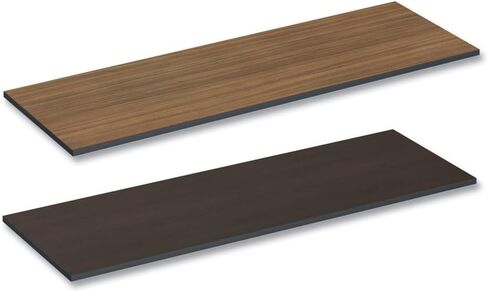 Alera Reversible Laminate Table Top, Rectangular, 71.5w X 23.63d, White/Gray in Saudi Arabia
