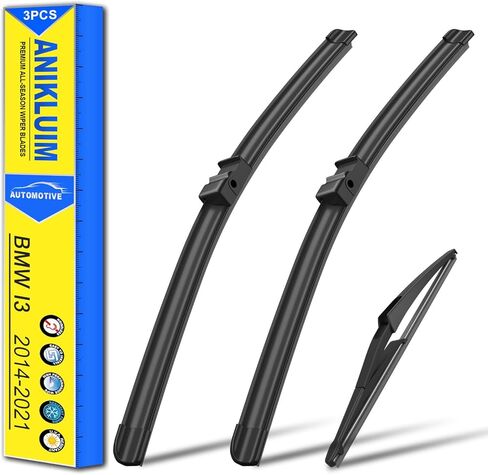 ANIKLUIM® Wiper Blades for 2017-2010 Chevy Equinox GMC Terrain Front Windshield Wipers,24 Inch+17 Inch,Durable and Quiet (Pack of 2) in Kuwait