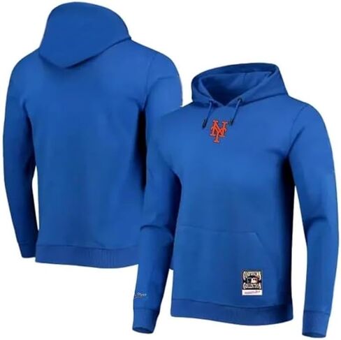 Mitchell & Ness Men's New York Mets City Collection Hooded Sweatshirt - Blue in Saudi Arabia
