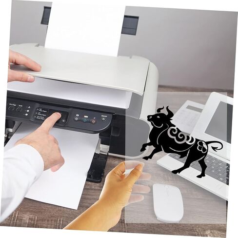 Homoyoyo A4 Printing Film 20 Sheets Self-Adhesive Ink-Jet Photographic Paper for Imaging and Prints for Crafts and Use in Saudi Arabia