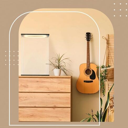 Acrylic Display Case with LED Light for Doll 20"x 12"x 12" Clear Assemble Cube Display Box Stand for Collectibles Trophy Dust Proof Protection Showcase for Action Figures(Wood) in Saudi Arabia