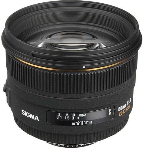 عدسة سيجما 50 ملم f/1.4 EX DG HSM لكاميرات نيكون الرقمية SLR in Kuwait