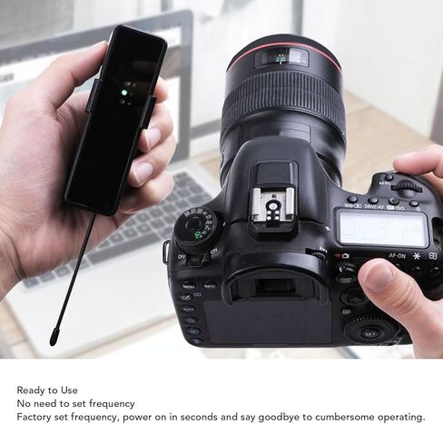 Akozon Lavalier Microphone Smart Noise Reduction Portable Lapel Mic for Outdoor Interviews Camera Video Recording in Saudi Arabia