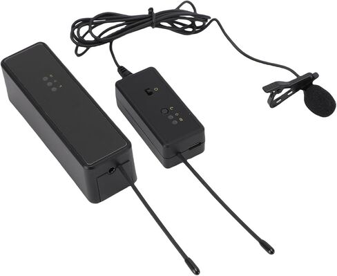 Akozon Lavalier Microphone Smart Noise Reduction Portable Lapel Mic for Outdoor Interviews Camera Video Recording in Saudi Arabia