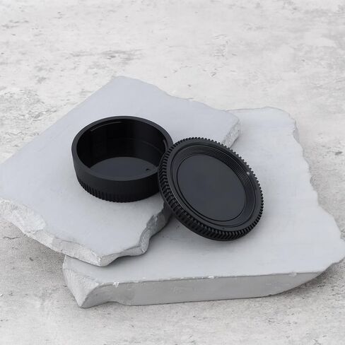طقمان من غطاء الجسم الأمامي للكاميرا وغطاء غطاء العدسة الخلفي متوافق مع كاميرا Nikon AF AF-S وعدسة DSLR F-Mount in Kuwait