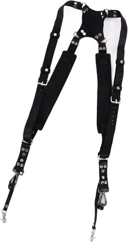 GLOGLOW Body Strap Leather Camera Strap Dual Shoulder Harness, Adjustable Design, Comfort and Load Reduction, Universal Compatibility, 1/4 Screw Interface Nan Other Equipment Accessories (Shoulders in Saudi Arabia