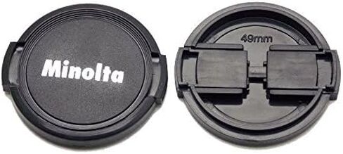 Two New Minolta 49mm Front Lens Cap Minolta MD Rokkor SRT SR XD in Saudi Arabia