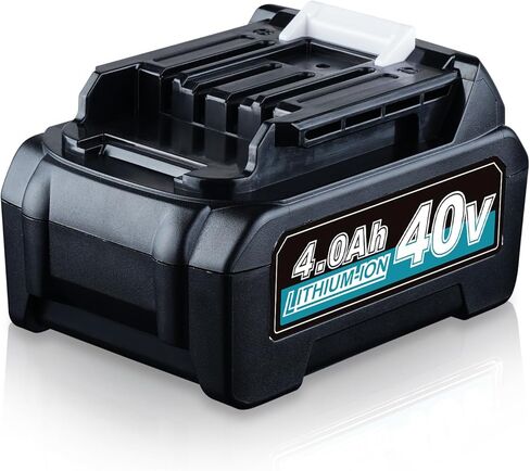 بطارية BL4050 BL4040 4.0Ah 40V XGT MAK40V بديلة لماكيتا BL4050F BL4025 بطارية ليثيوم أيون 40 فولت BL4040 متوافقة مع أدوات الطاقة اللاسلكية ماكيتا 40 فولت، حزمة واحدة in Saudi Arabia