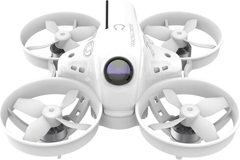 طائرة بدون طيار APEXFPV VR70-Pro FPV، طائرة كوادكوبتر بدون فرش، 35 جم، خفيفة للغاية، مدة طيران 4-5 دقائق، نطاق 200 متر، ناقل حركة 5.8 جيجا 100 ميجاوات، أبيض. متوافق فقط مع جهاز التحكم عن بعد APEX in Kuwait