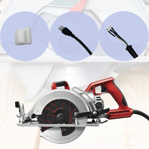 95104L سلك تجميع لمنشار SKILSAW سلك بديل مع SPT77WM SPT78W SPT70WM SPT70V SPT55 منشار دائري شديد التحمل سلك طاقة متين لمنشار SKIL المنشار الدودي أدوات كهربائية M77 77 قطعة in Kuwait