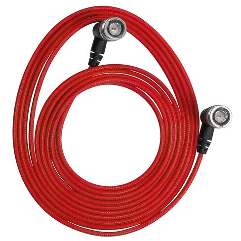 كوندور بلو | كابل فيديو 6G SDI رفيع للغاية مقاس 25 بوصة بزاوية قائمة BNC | تصميم مرن منخفض المستوى للشاشات والكاميرات وأجهزة الفيديو | أحمر in Saudi Arabia