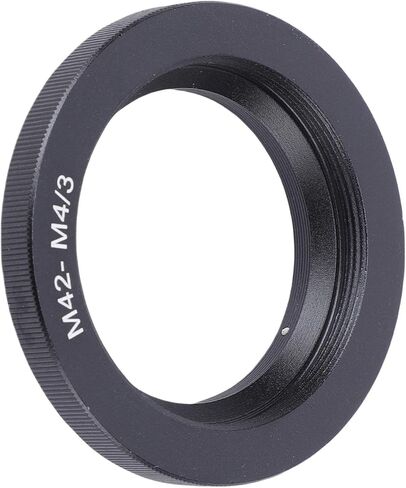 محول عدسة PUSOKEI M42 إلى M4/3، محول تركيب من سبائك الألومنيوم فائق النحافة 6 مم لعدسة M42 إلى كاميرا M43 بدون مرآة in Saudi Arabia