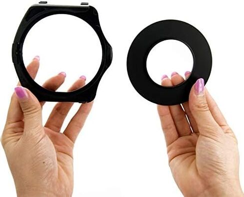 مجموعة مرشحات ND ذات الكثافة المحايدة من QKOO ND2 / ND4 / ND8 / ND16 + G.ND2 / G.ND4 / G.ND8 / G.ND16 + حلقة محول + حامل مرشح + حافظة مرشح لعدسات كاميرا DSLR in Kuwait