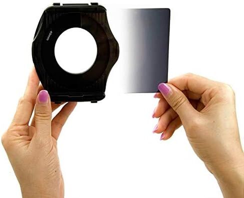 مجموعة مرشحات ND ذات الكثافة المحايدة من QKOO ND2 / ND4 / ND8 / ND16 + G.ND2 / G.ND4 / G.ND8 / G.ND16 + حلقة محول + حامل مرشح + حافظة مرشح لعدسات كاميرا DSLR in Kuwait