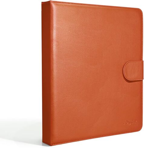JOYCE Important Document Organizer, Life Document Organizer, for Managing Letters, Photos, Birth Certificates, Social Security Cards, Passport Folios (Brown Leather) in Kuwait