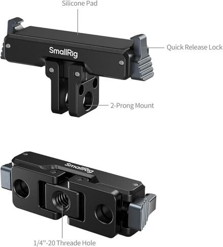 دعم محول SMALLRIG سريع التحرير مع واجهة قابلة للطي ذات شقين وواجهة مترابطة لكاميرات Insta360 GO Ultra، الفردية - 5919 in Saudi Arabia