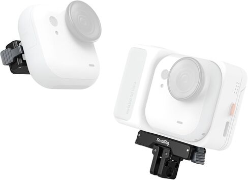 دعم محول SMALLRIG سريع التحرير مع واجهة قابلة للطي ذات شقين وواجهة مترابطة لكاميرات Insta360 GO Ultra، الفردية - 5919 in Saudi Arabia
