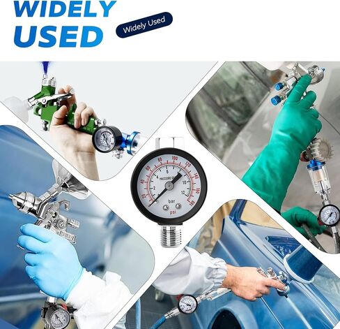 Spray Gun Air Regulator, 1/4″ NPT Air Adjusting Valve Pressure Regulator with Gauge for Spray Paint Guns and Pneumatic Tools in Saudi Arabia