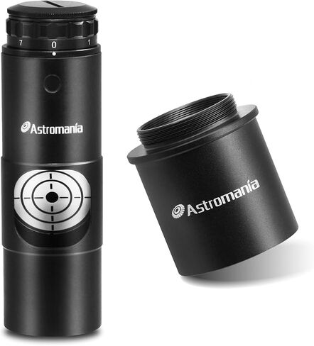 Astromania C Mount to 1.25" Video Camera Barrel Adapter Telescope Astrophotography - Bundle with - Laser Collimator with 2" Adapter in Saudi Arabia