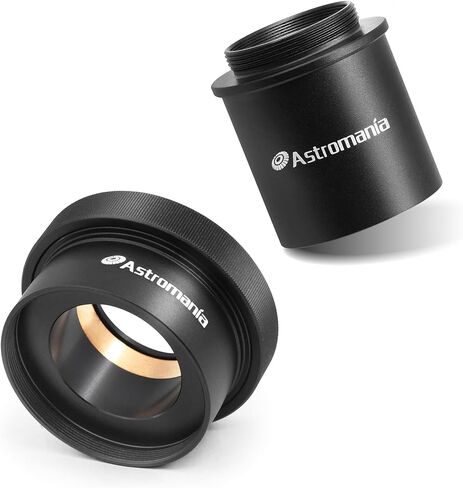 Astromania C Mount to 1.25 "محول أسطواني لكاميرا الفيديو تلسكوب التصوير الفلكي - حزمة مع - 2" إلى 1.25" محول عدسة عينية بقفل ملتوي in Saudi Arabia