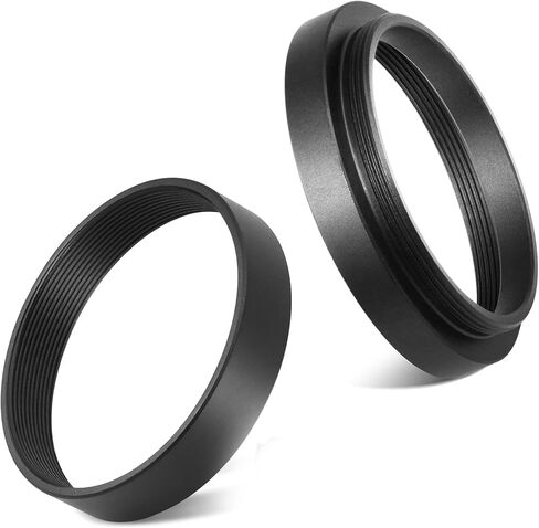 Astromania M43x0.75 أنثى إلى M42X0.75 T / T2 محول تلسكوب خيط ذكر - حزمة مع - محول تلسكوب T2-T2 9 مم in Saudi Arabia