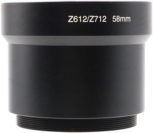 58mm Lens Adapter Tube Ring Filter Adapter Tube for Kodak Z612 Z712 Z812 Z1012 Z8612 is Camera Black in Saudi Arabia