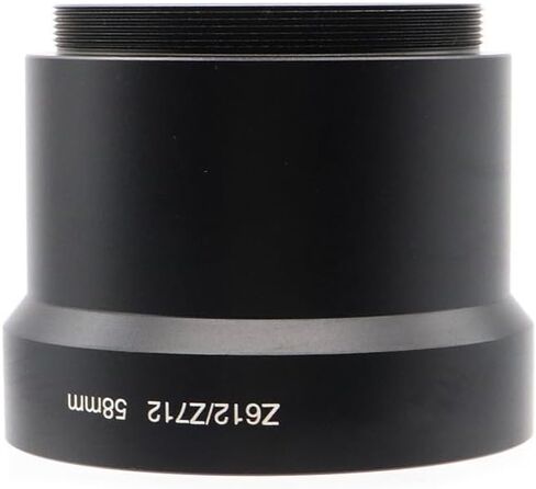 58mm Lens Adapter Tube Ring Filter Adapter Tube for Kodak Z612 Z712 Z812 Z1012 Z8612 is Camera Black in Saudi Arabia