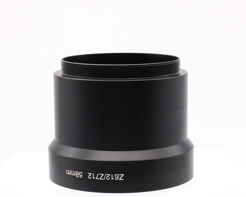58mm Lens Adapter Tube Ring Filter Adapter Tube for Kodak Z612 Z712 Z812 Z1012 Z8612 is Camera Black in Saudi Arabia