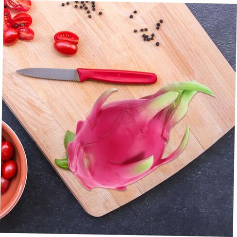 Zerodeko محاكاة نموذج Pitaya زخرفة فاكهة التنين وهمية واقعية لديكور المنزل التصوير الدعائم نموذج الفاكهة الديكور تصميم خفيف الوزن in Kuwait