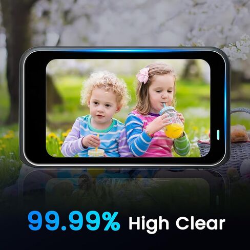 Screen Lens Protector for Insta360 GO Ultra Accessories,1 Tempered Glass Screen Protector, 1 Lens Hydrogel Protector, 2 Silicone Lens Cap Combo, 9H Hardness, Touch Sensitive, HD - Gray in Saudi Arabia