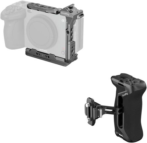 SmallRig FX3 / FX30 نصف قفص + مقبض جانبي H21 الناتو in Saudi Arabia