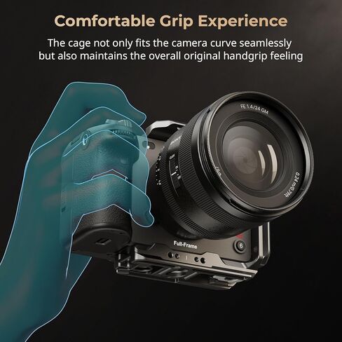 SmallRig FX3 / FX30 نصف قفص + مقبض جانبي H21 الناتو in Saudi Arabia