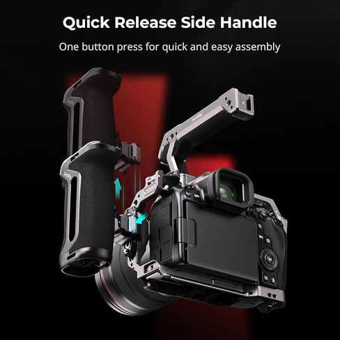 SmallRig FX3 / FX30 نصف قفص + مقبض جانبي H21 الناتو in Saudi Arabia