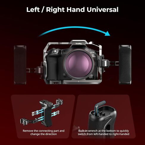 SmallRig FX3 / FX30 نصف قفص + مقبض جانبي H21 الناتو in Saudi Arabia