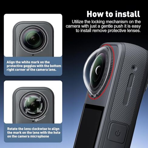 مجموعة ملحقات JFX 9 في 1 لجهاز Insta360 X5، بما في ذلك فيلم حماية العدسة الفاخر Insta360 X5، وواقي شاشة من الزجاج المقسى، وحافظة من السيليكون، ومجموعة حامل سطح المكتب وحقيبة حمل in Kuwait