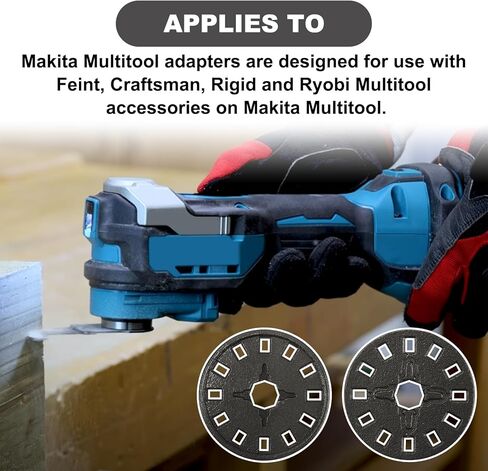 محول متعدد الأدوات 196271-6 يناسب ماكيتا-DTM51Z Fein Craftsman Ridgid Ryobi ملحقات أدوات الطاقة متعددة الوظائف (عبوتان) in Kuwait