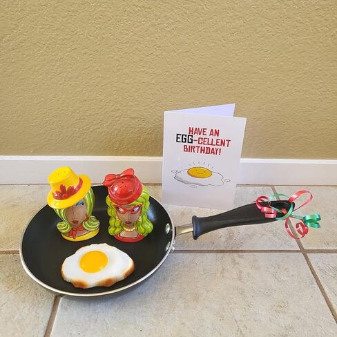 4PCS Funny Lifelike Fried Eggs Artificial Resin Fried Eggs Models Realistic Food Photography Props for Home Party Halloween Decoration and Market Food Sample Display in Saudi Arabia