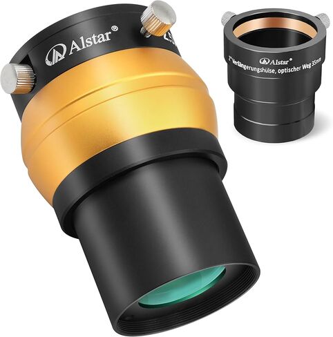Alstar 2-Inch 35MM Telescope Eyepiece Extension Tube Adapter - Bundle with - 2 inch 2.5X Barlow Lens in Saudi Arabia