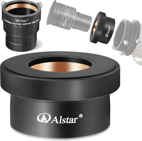 محول أنبوب تمديد عدسة تلسكوب 2 بوصة 35 مم من Alstar - حزمة مع - محول قفل تويست من 2 بوصة إلى 1.25 بوصة in Saudi Arabia