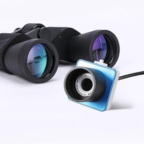 كاميرا علم الفلك POPETPOP لعدسة التلسكوب 1.25 بوصة USB كاميرا التصوير الفلكي الإلكترونية 8 لمراقبة الكواكب المتوافقة مع الكمبيوتر in Kuwait